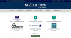 Desktop Screenshot of newdirectionpartners.com
